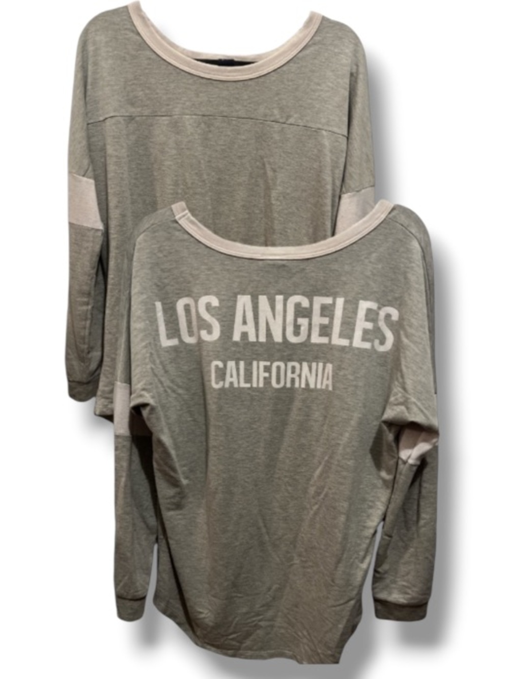 Darling Blue Women’s Los Angeles California Sleep Shirt Nighttime PJ Top Sweater